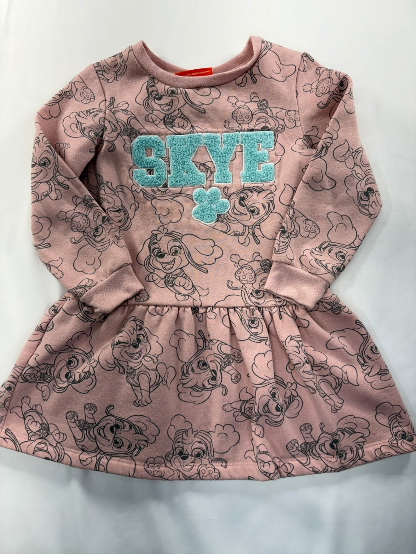 Nickelodeon Dress 3T Pink Skye