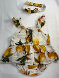PatPat Bodysuit Dress 6-9M Lemons