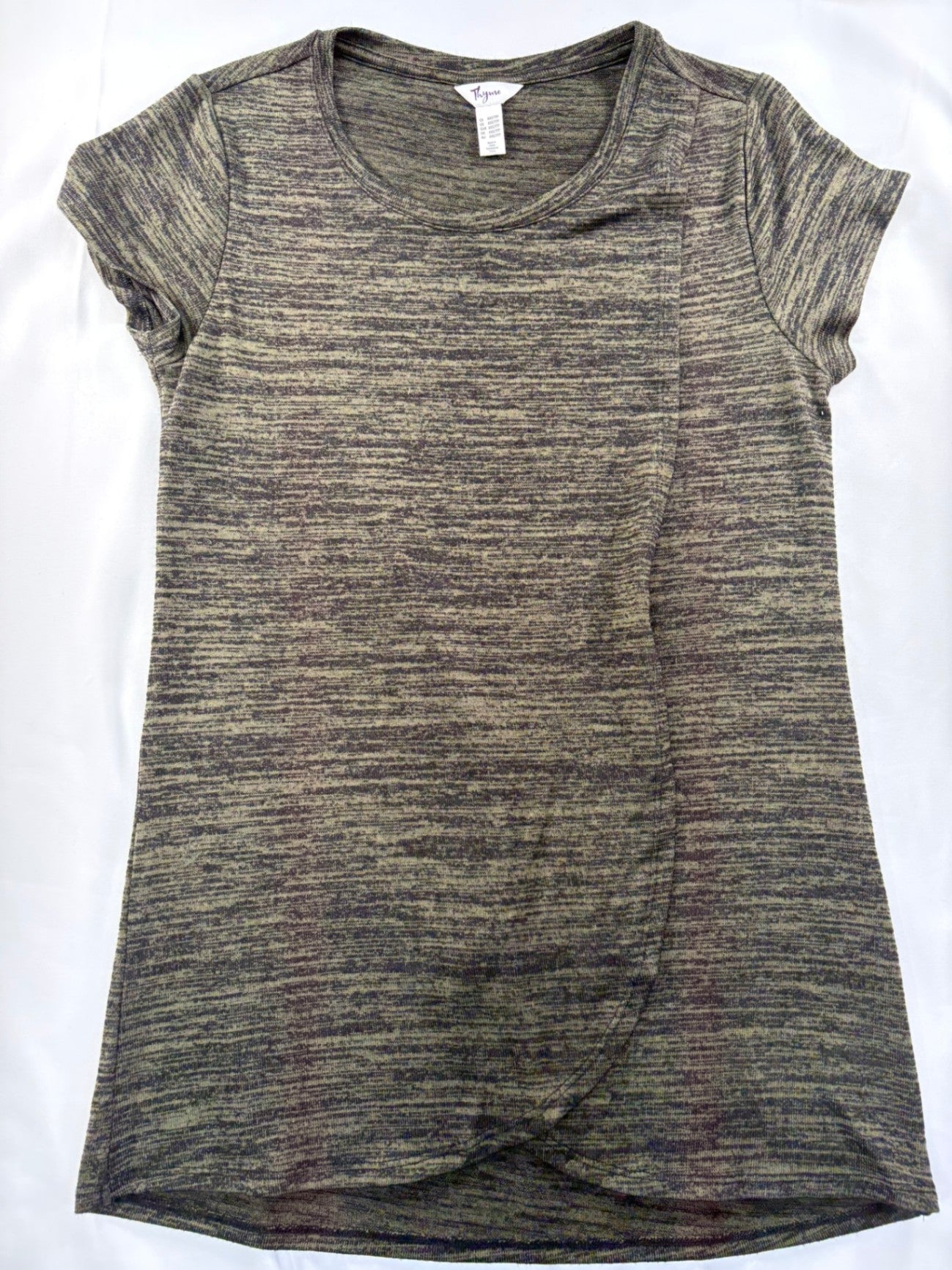 Thyme Maternity Top XXS Black and White