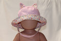 12-24m Joe Fresh Sun Hat Pink Floral
