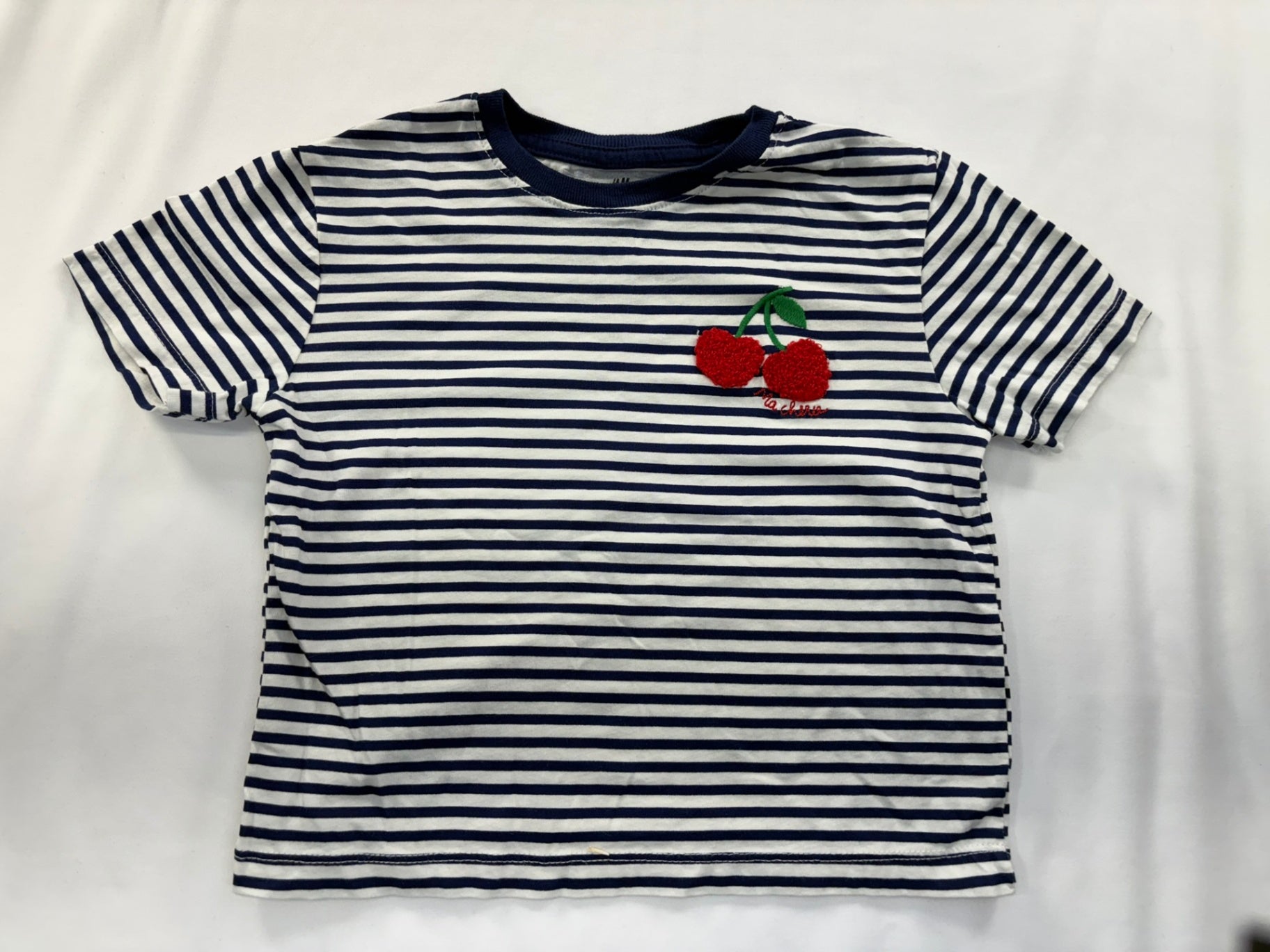 3T-4T H&M T-Shirt Blue Stripes