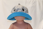 2T-4T Carter's Sun Hat Grey Shark