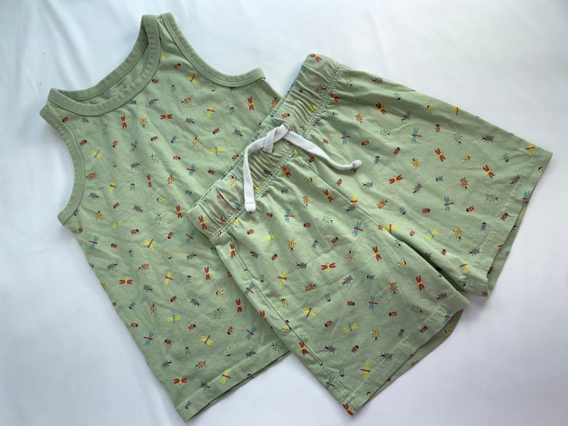 5T Joe Fresh 2-Piece Set: Shirt and Shorts - Green