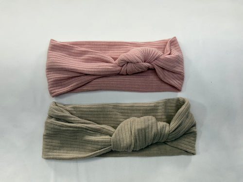 12-24m Unknown Headbands Pink and Tan