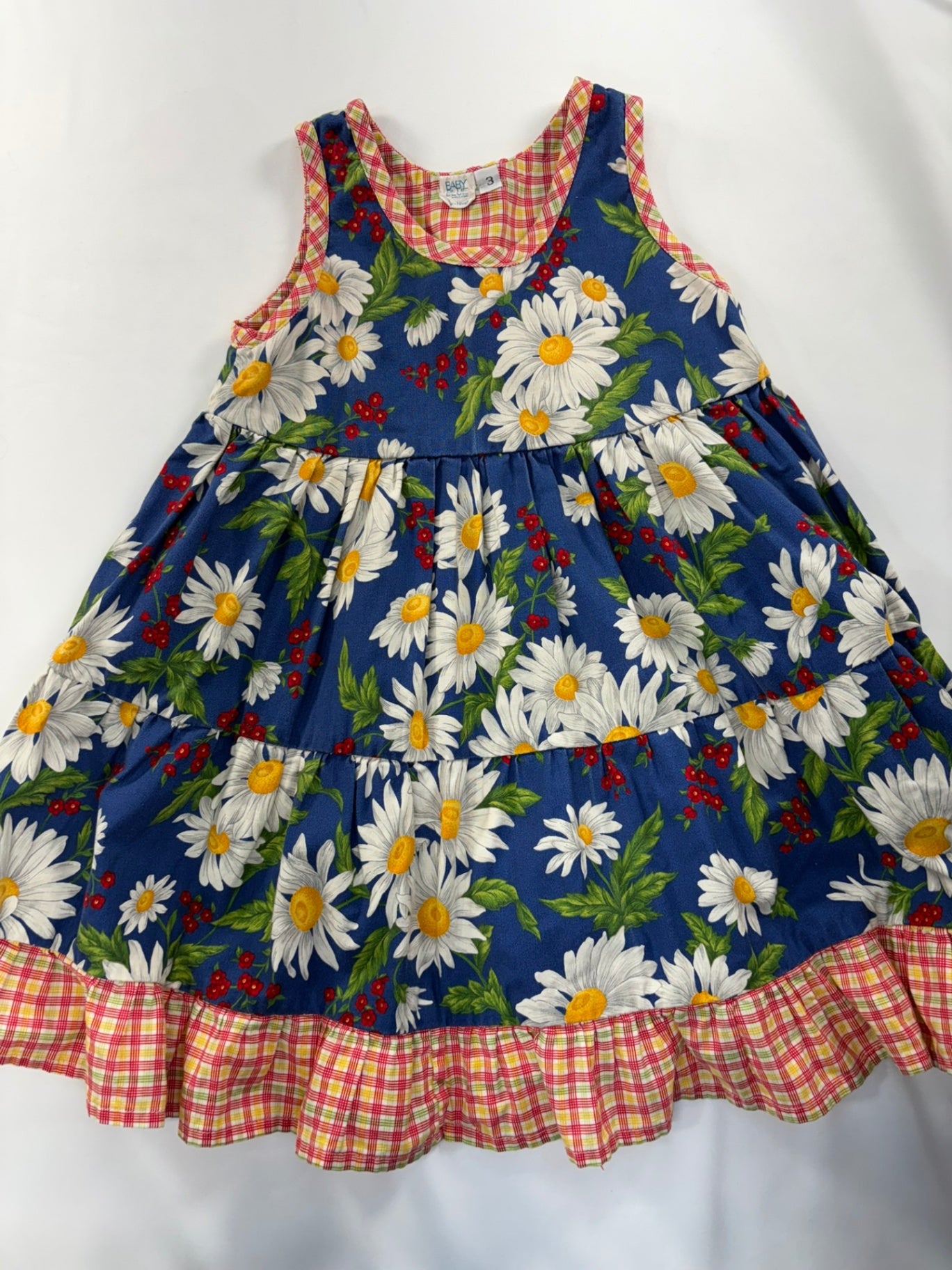 Baby Blue Dress 3T Blue Daisy
