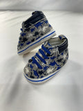 3-6m Child of Mine Baby Shoes - Grey w/Dinos