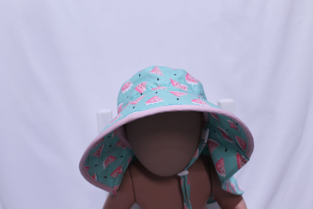 2-5T Jan and Jul Sunhat - Watermelons