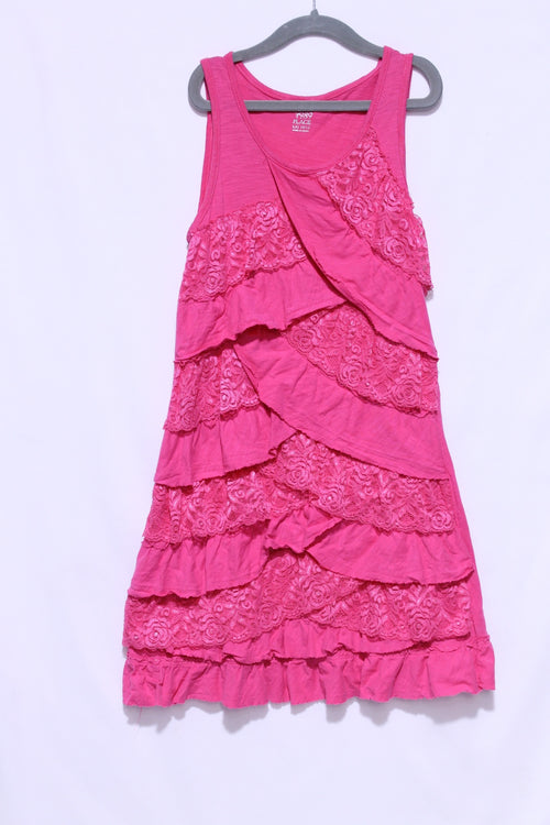 10/12Y The Children's Place Dress - Pink Lion