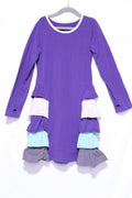 7 Peekaboo Beans Casual Dress - Purple