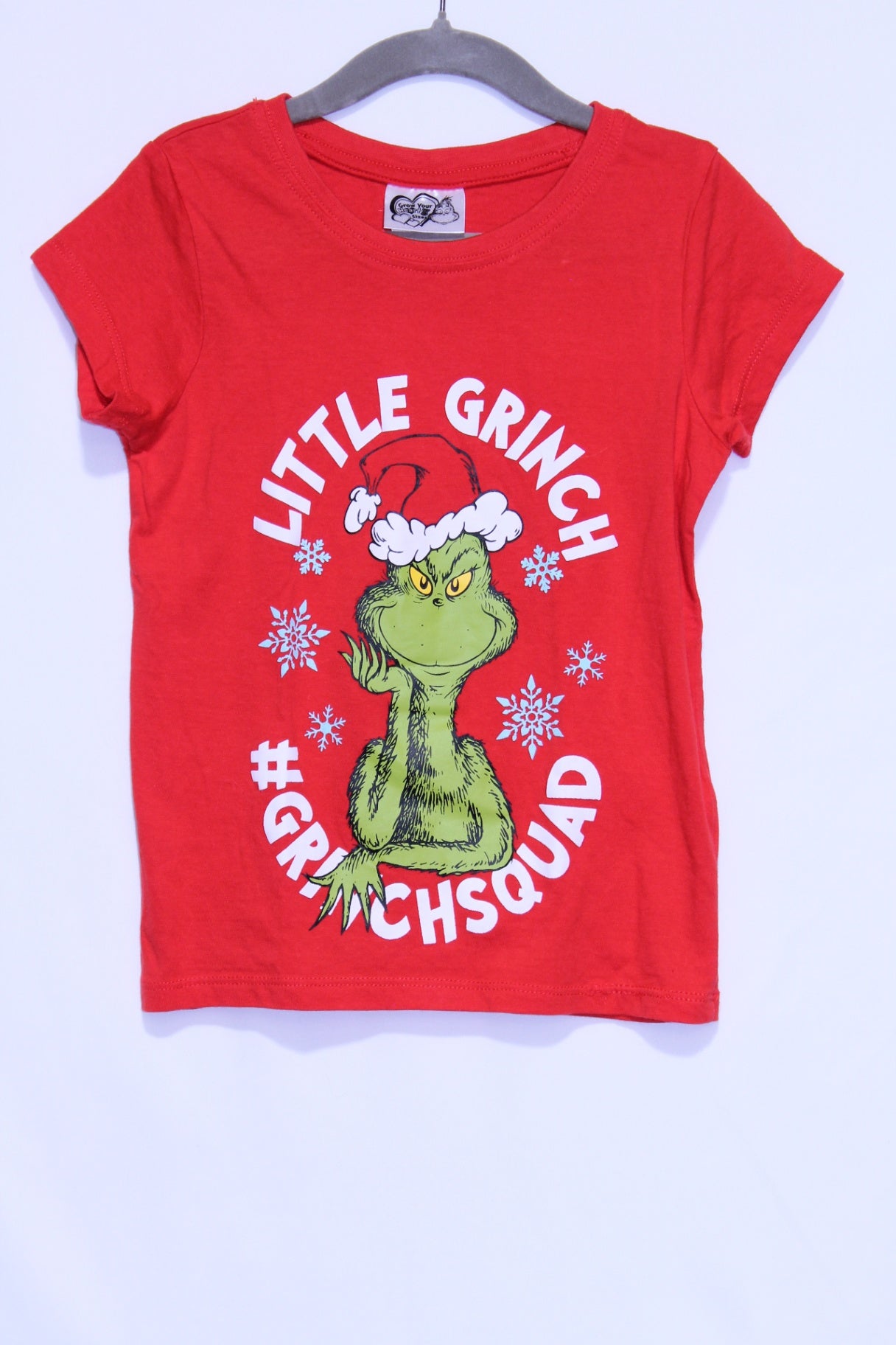 4/5 Dr. Seuss Enterprises T-Shirt Red Grinch