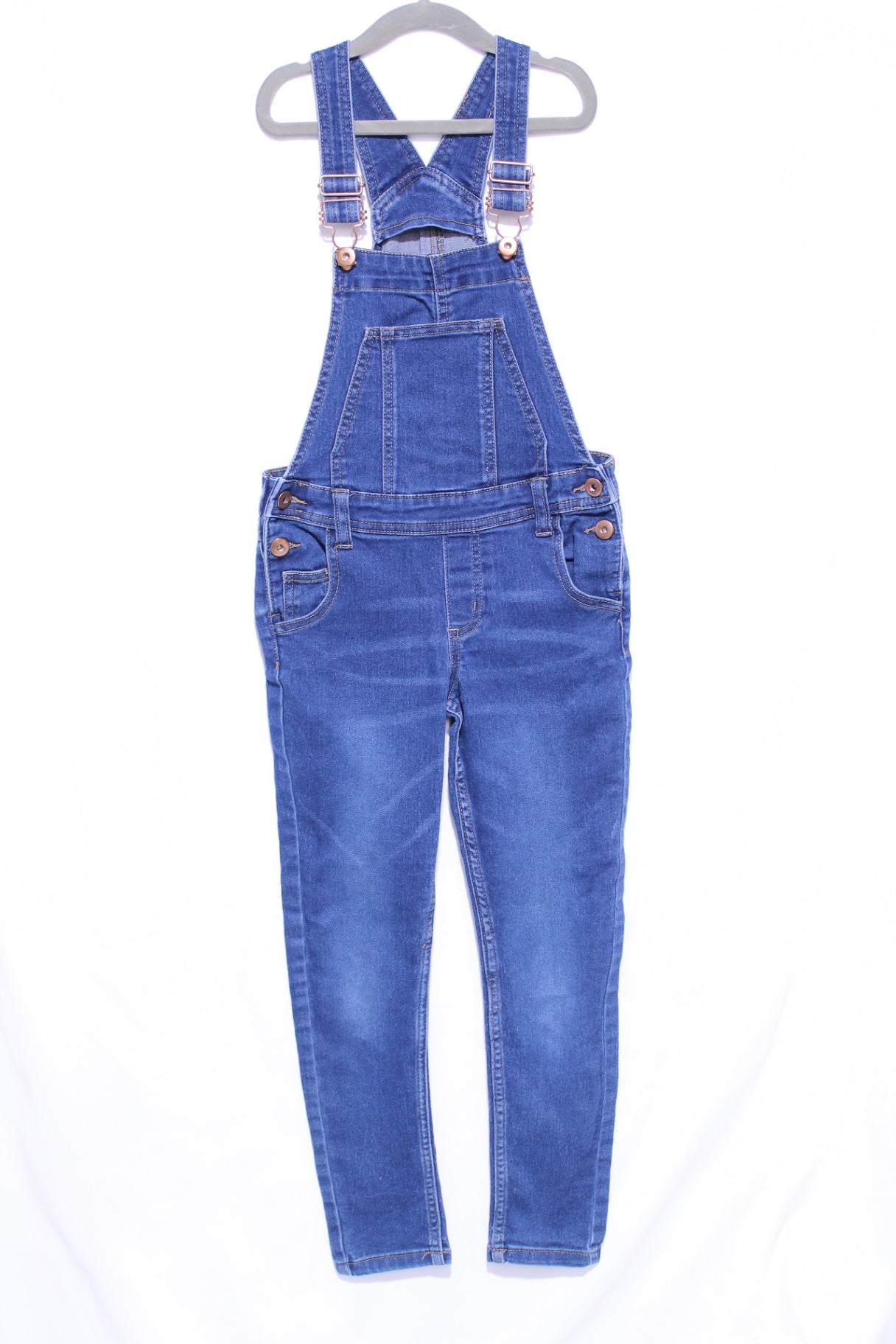 7 George Overalls - Denim