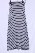 7 Banana Lemon Kids Skirt - Grey w/Stripes
