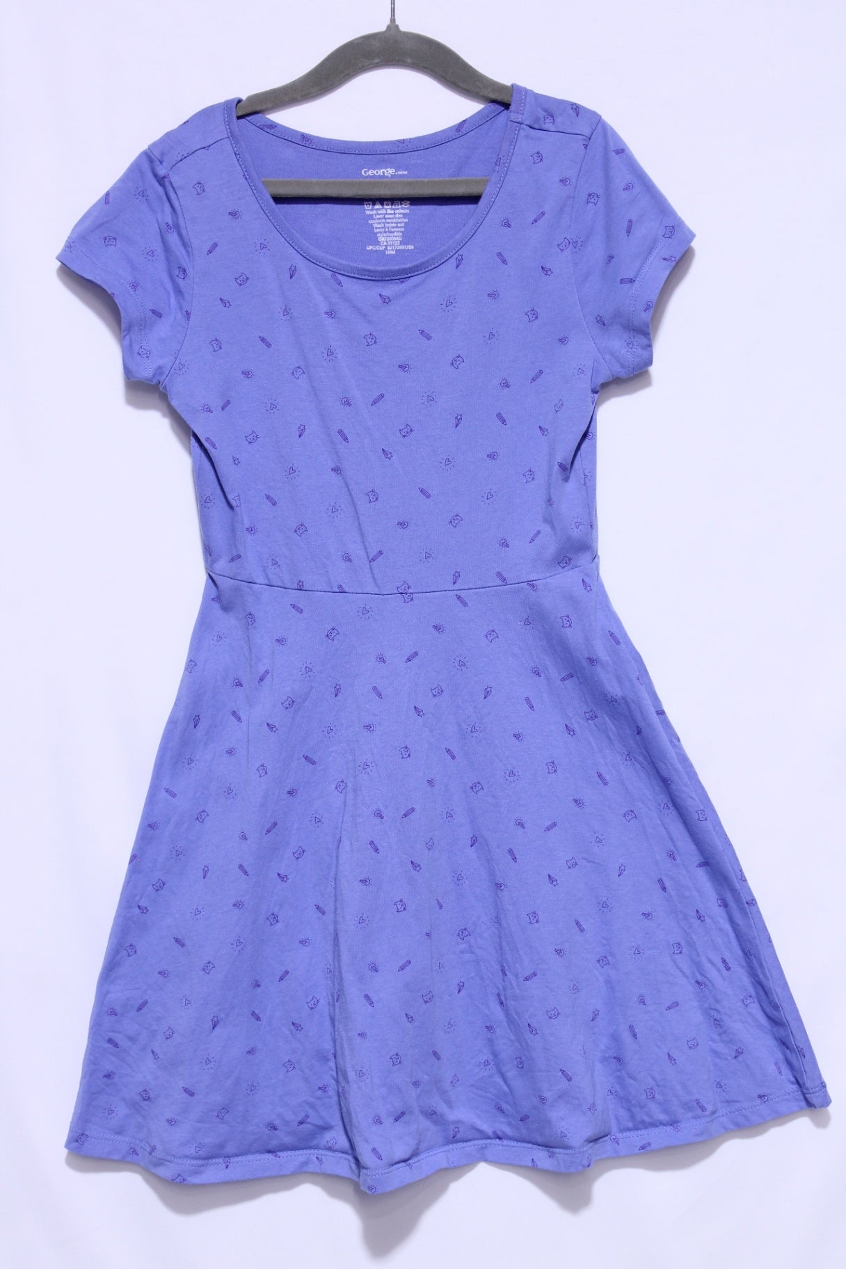 7/8Y George Casual Dress - Blue
