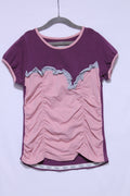 7 Peekaboo Beans T-Shirt - Purple and Pink