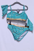 9/10Y Disney 2-Piece Swimsuit - Turquoise 