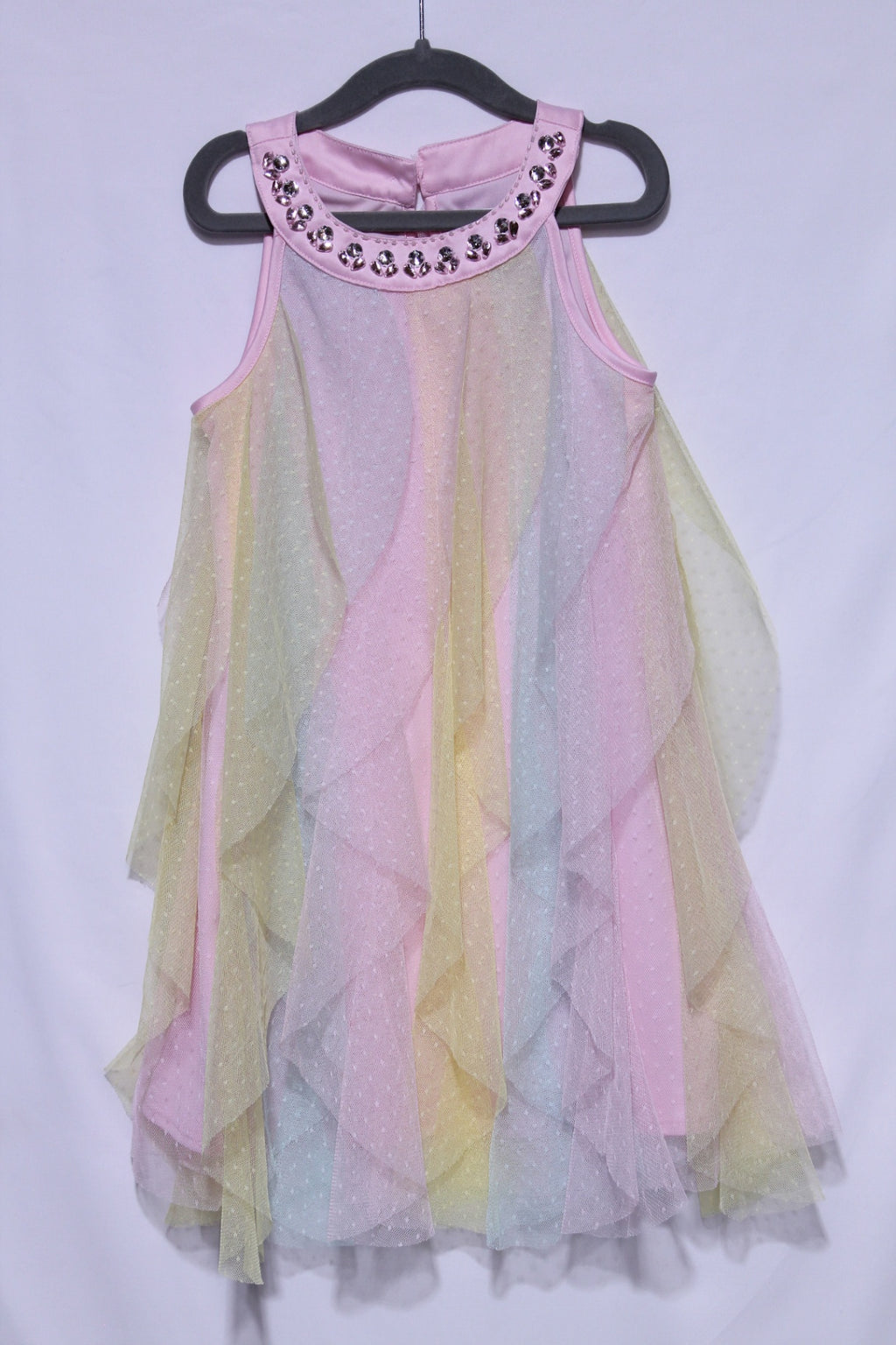 **2 marks**6 Tahari Party Dress - Pastel Rainbow