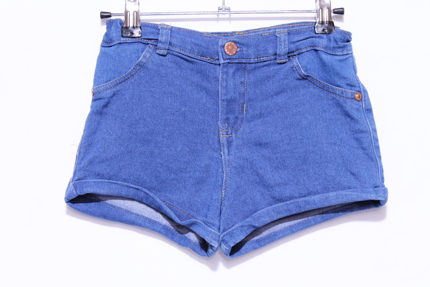 6x Vince Camuto Denim Shorts - Purple/Blue