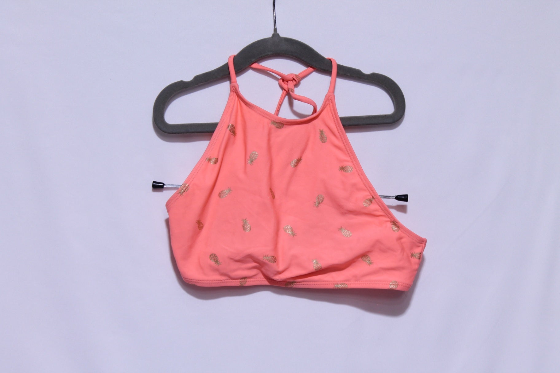8 Unknown Swimsuit Top - Orange Pineapple