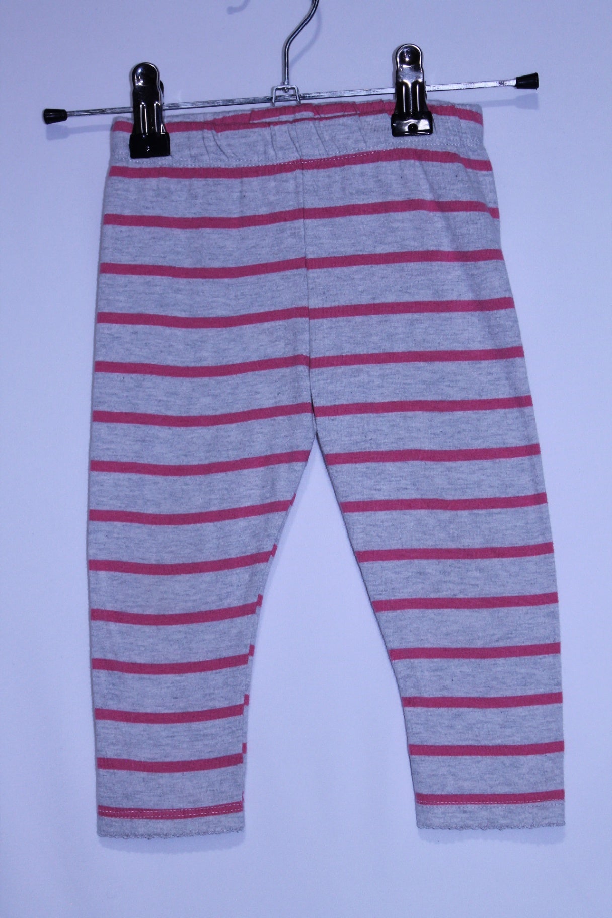 12-18m George Leggings - Grey w/Pink