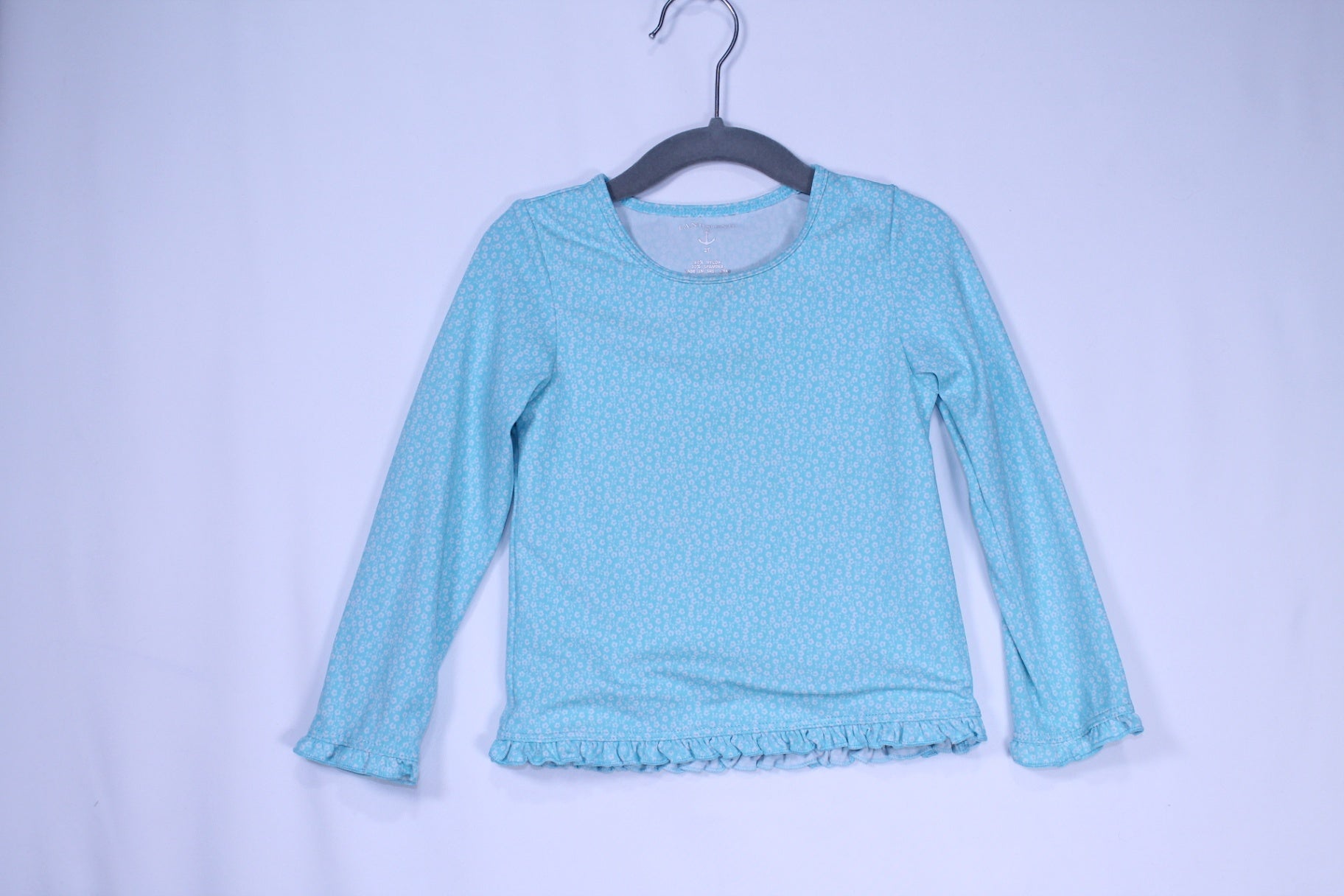 2T Land's End Rashguard - Light Blue