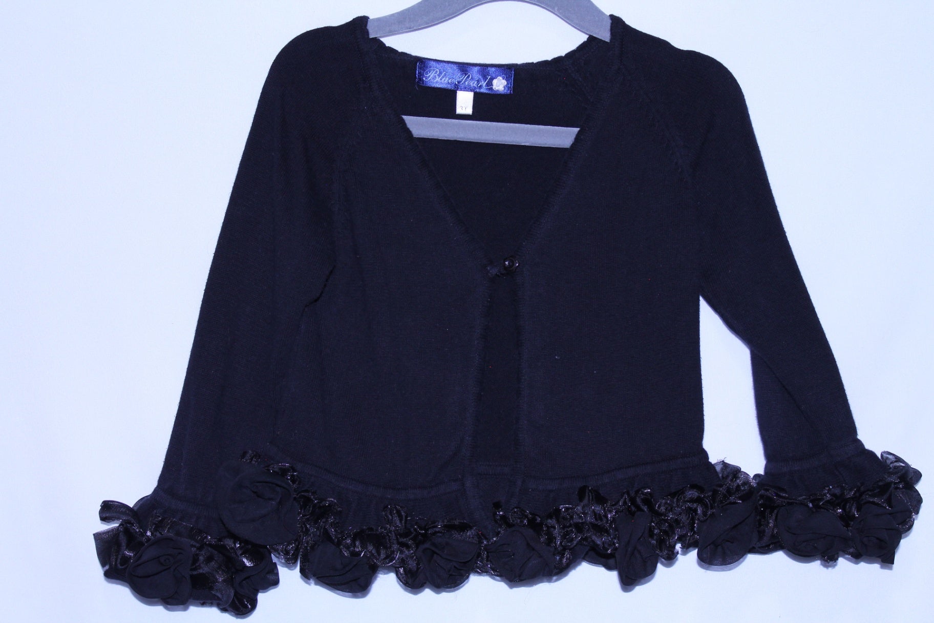 3T Blue Pearl Sweater - Black