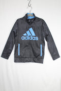 7 Adidas Jacket - Black w/Blue