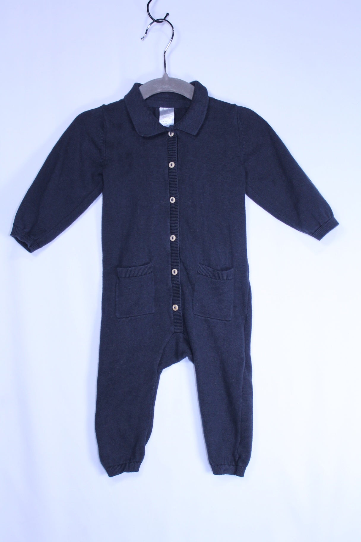 6-9m H&M Romper - Black
