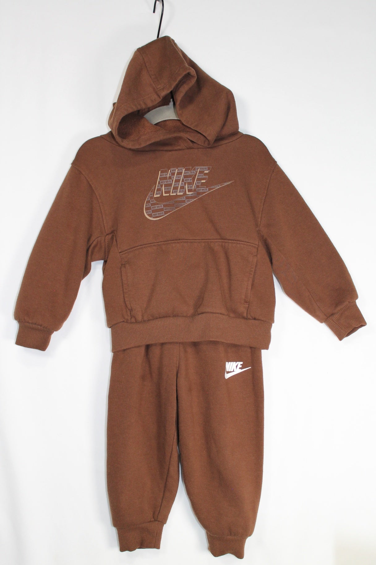 12-18m Nike 2-Piece Set: Sweatsuit - Brown