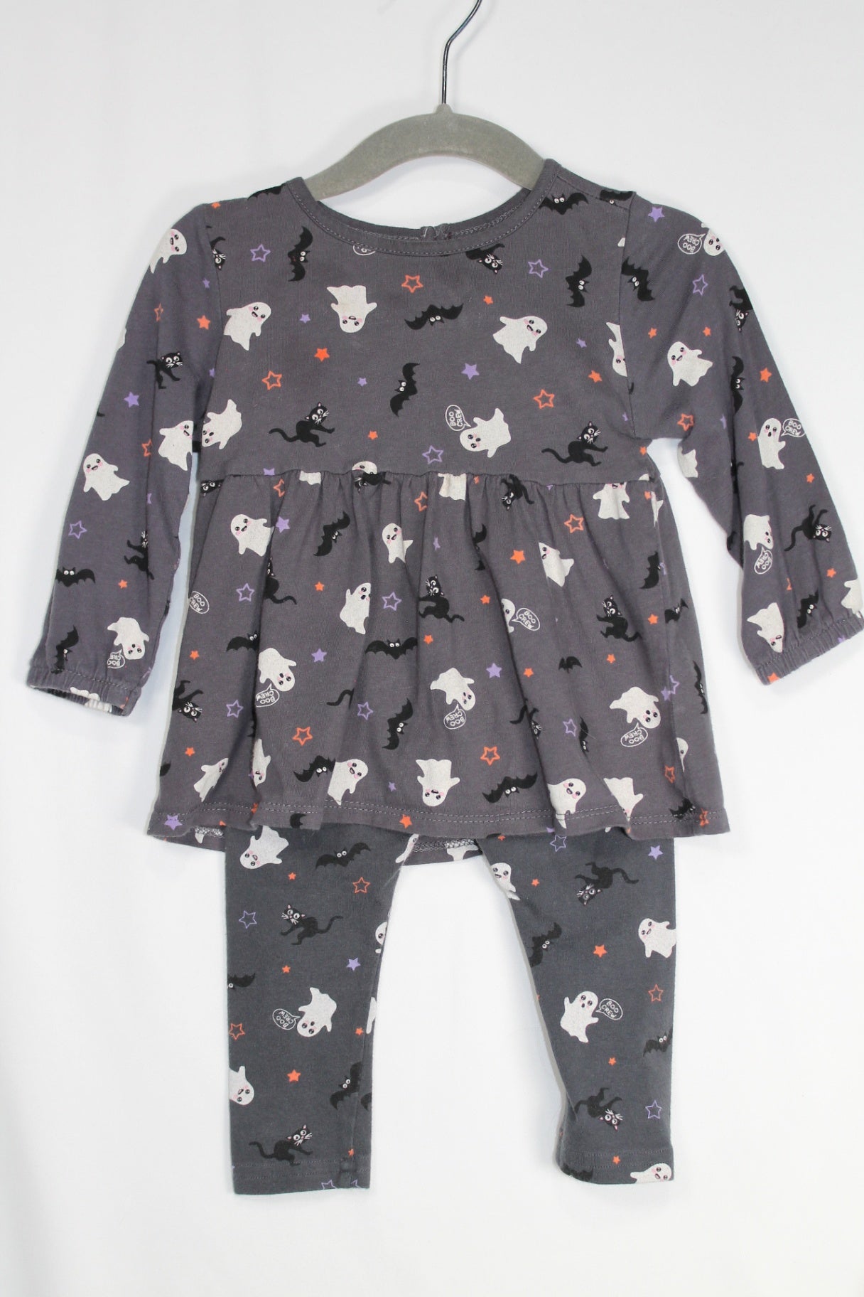 12-18m George 2-Piece Shirt and Pants - Halloween Print