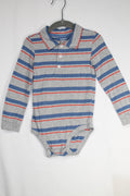 18-24m Carter's Bodysuit - Grey w/Stripes