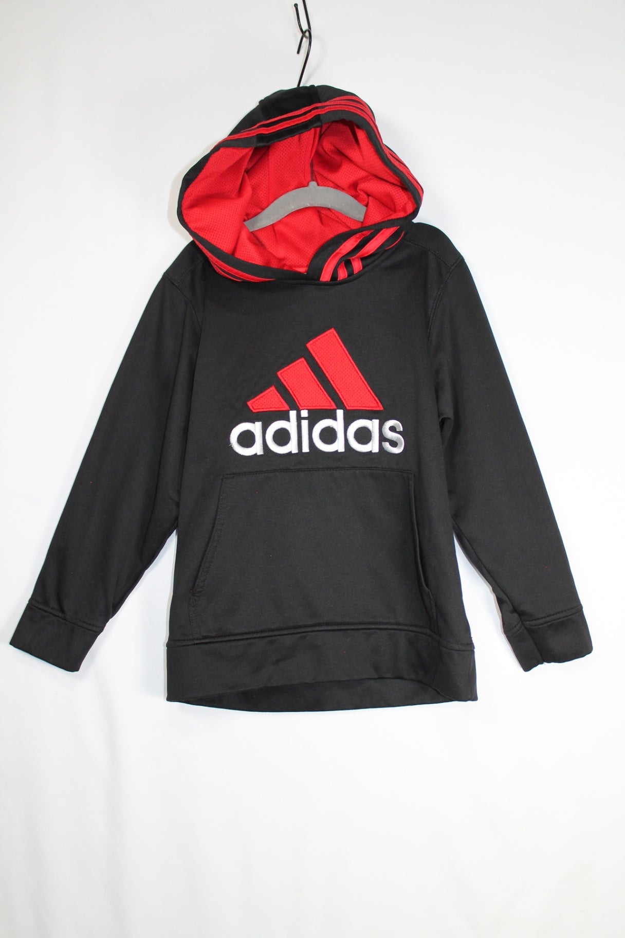 7 Adidas Sweatshirt - Black w/Red