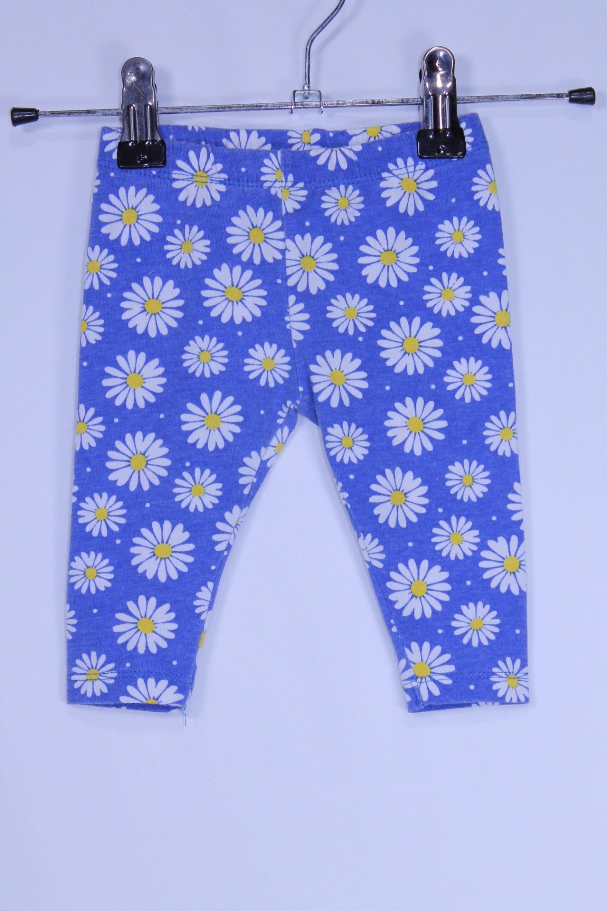 3-6m George Leggings - Blue w/Daisy