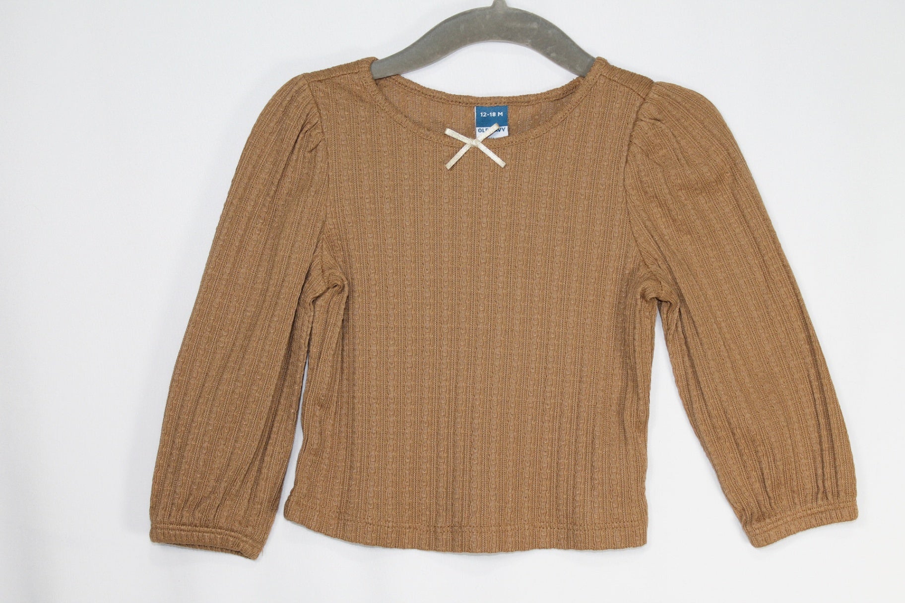 12-18m Old Navy Long Sleeve Shirt - Gold