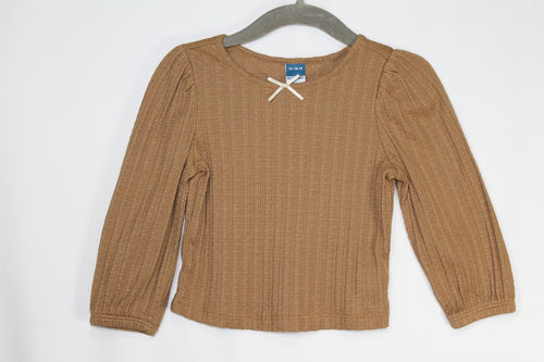 12-18m Old Navy Long Sleeve Shirt - Gold