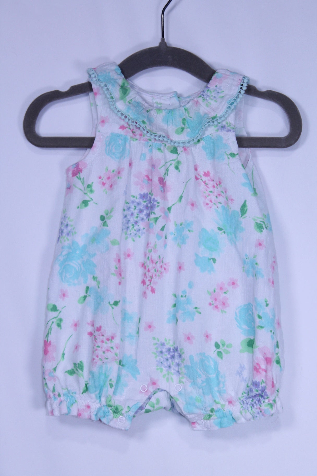 0-3m Little Me Romper - Pastels
