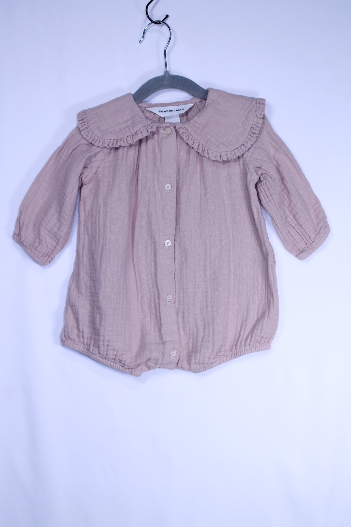 6-9m H&M Bodysuit - Beige