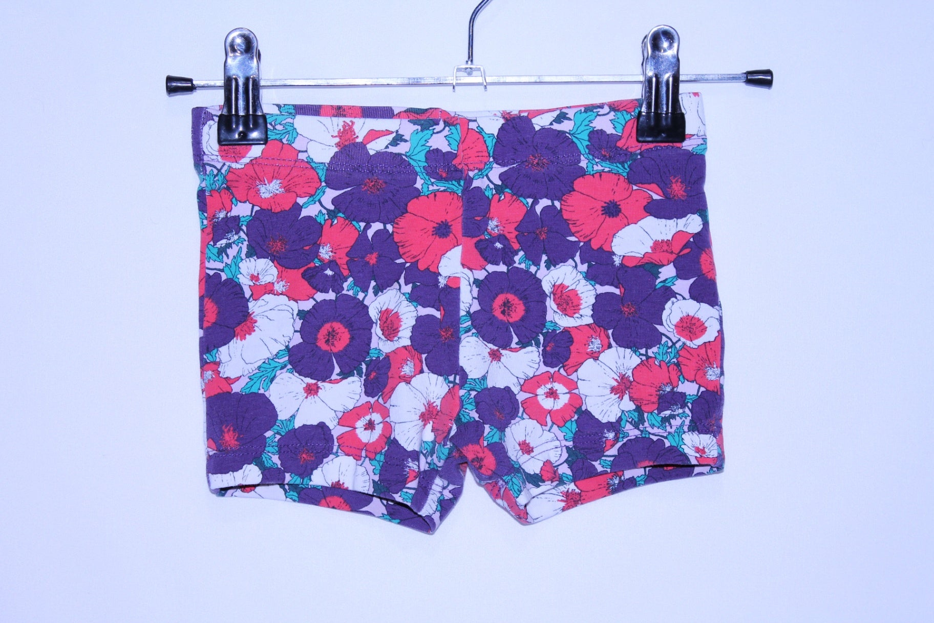 2T Joe Fresh Shorts - Purple and Red Floral
