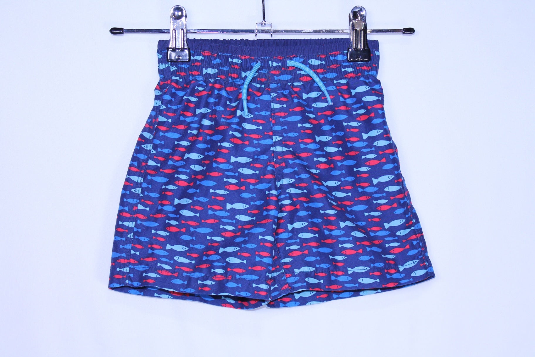 2T Joe Fresh Swim Shorts - Blue w/Fish