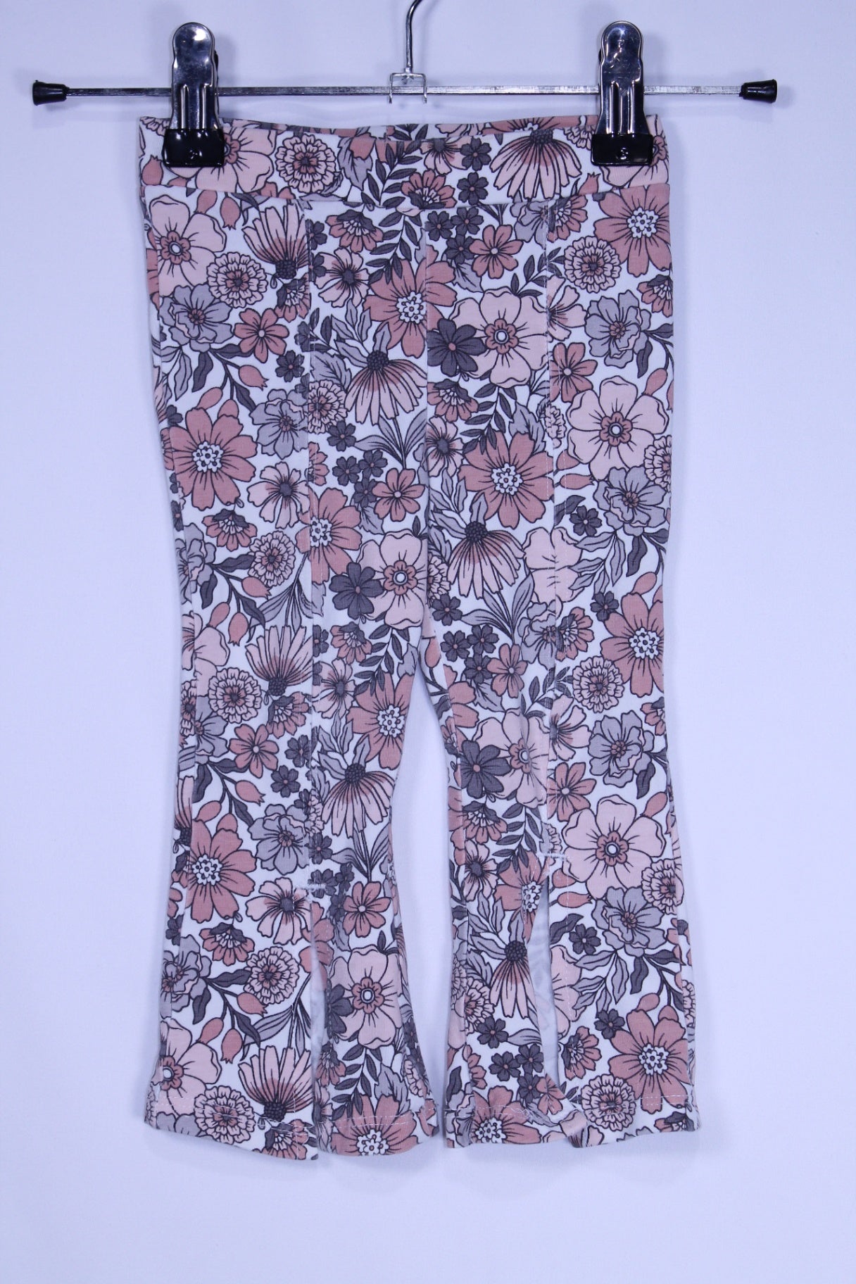 6-12m Hautie Hippie Pants - Peaches and Greys