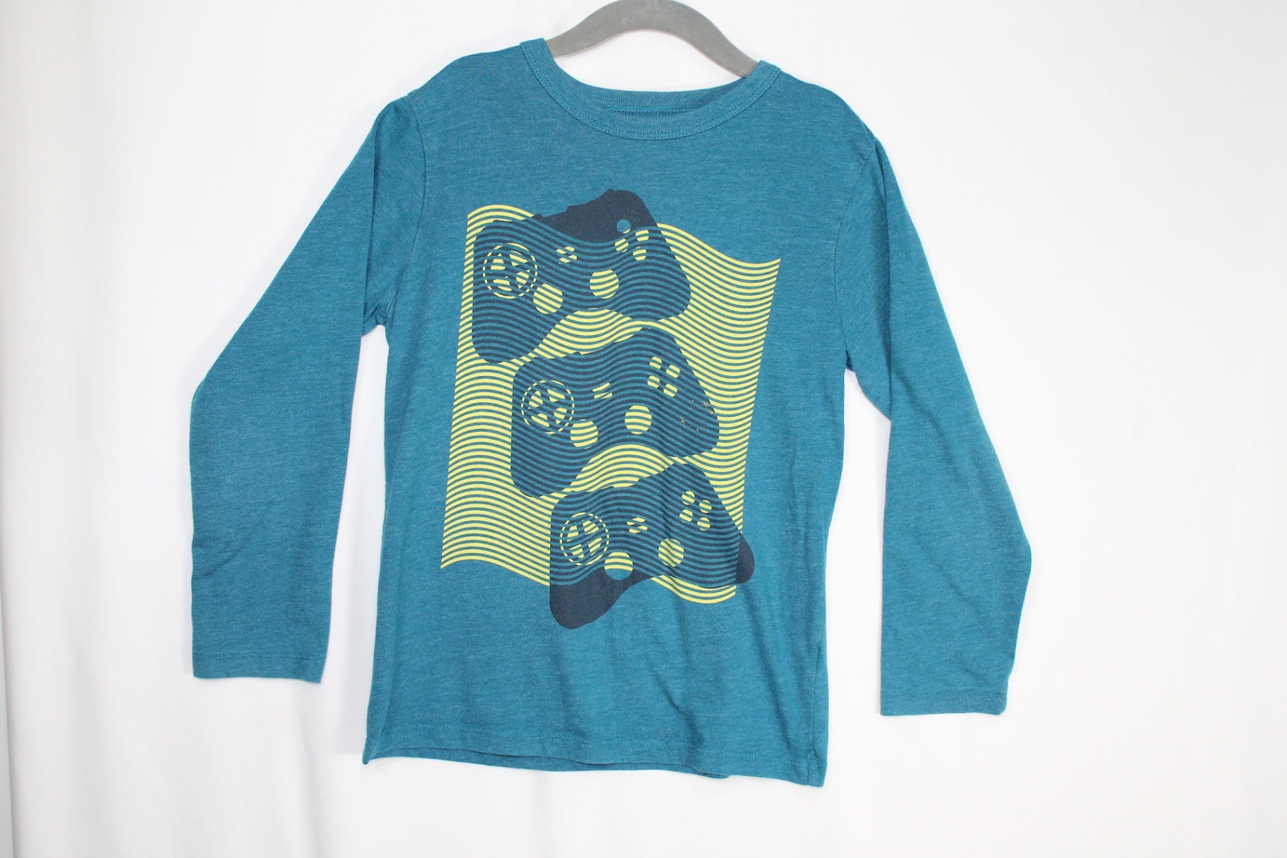 5/6Y The Children's Place Long Sleeve Shirt - Teal