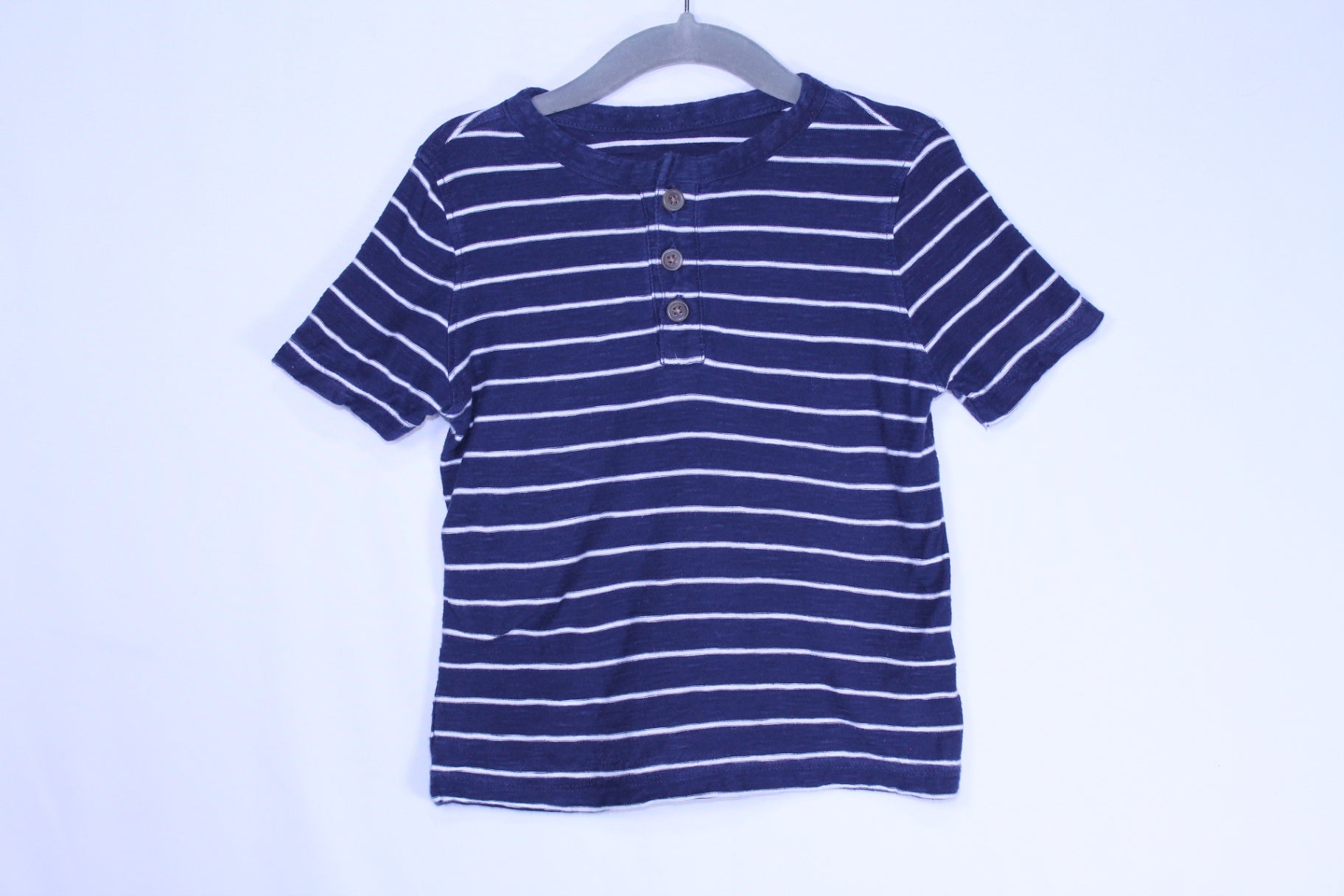 2T Old Navy T-Shirt - Blue w/Stripes