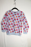 12 Picapino Sweatshirt - Blue Floral