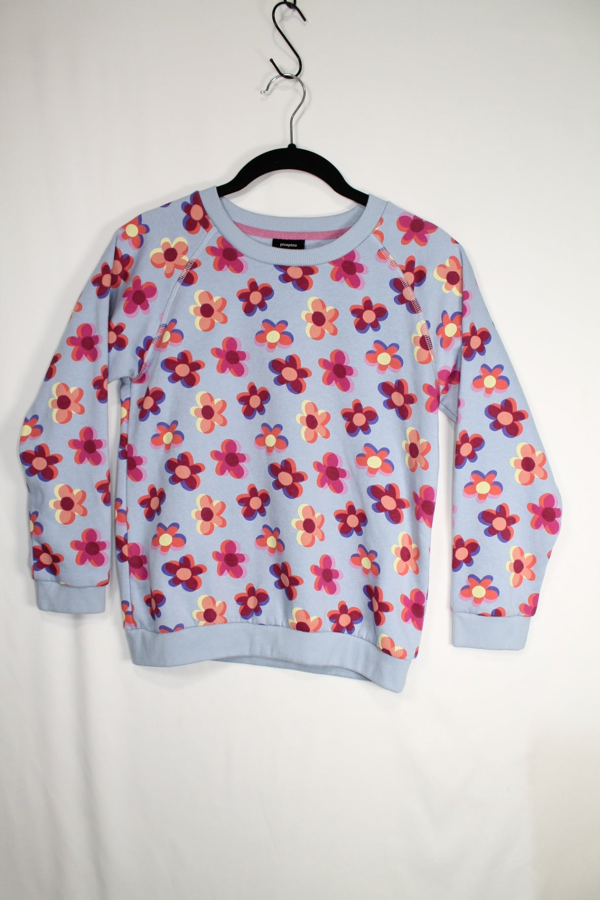 12 Picapino Sweatshirt - Blue Floral