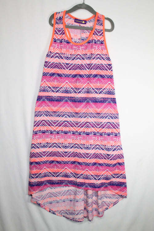 10 Lemondrop Dress - Orange/Pink/Purple