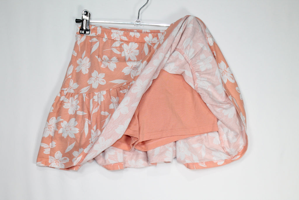 10/12Y George Skort - Orange w/White