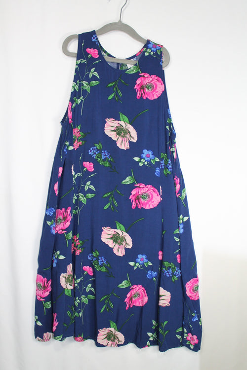10 Old Navy Dress - Blue Floral