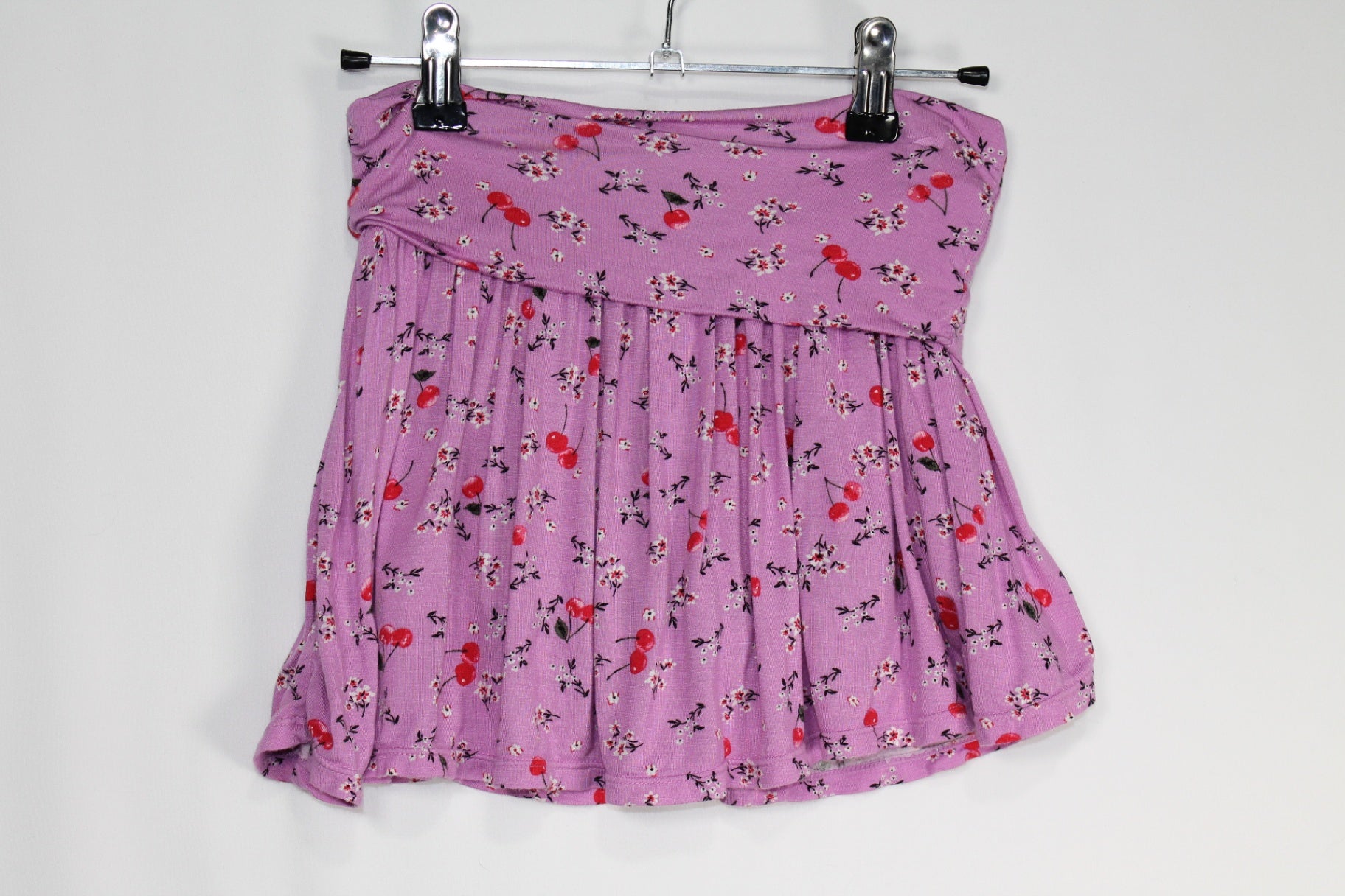 8 My Sister's Closet Skort - Purple w/Cherries