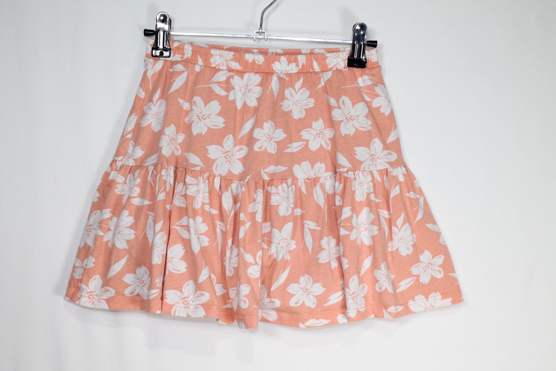 10/12Y George Skort - Orange w/White