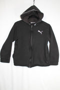 10/12Y Puma Hoodie - Black