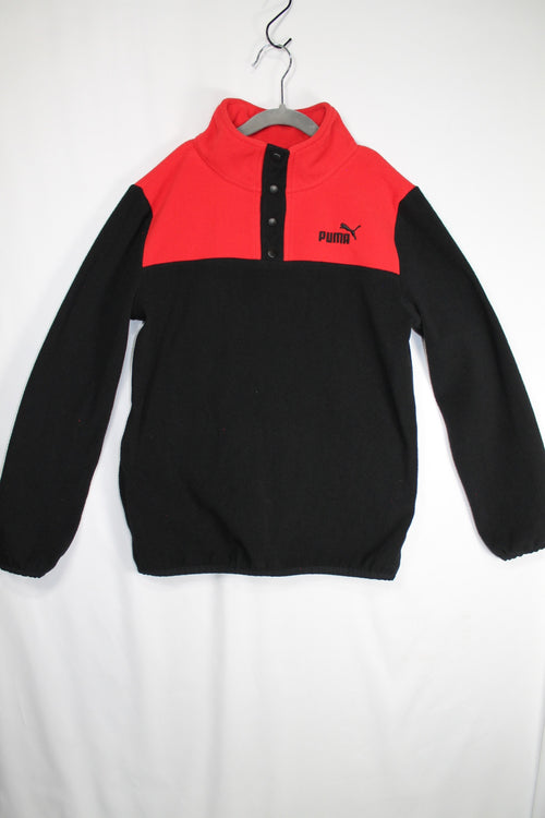10/12Y Puma Jacket - Red and Black